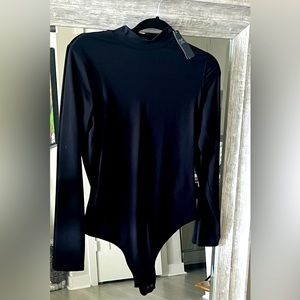 NWT! Abercrombie & Fitch black long sleeve bodysuit sz Lg
